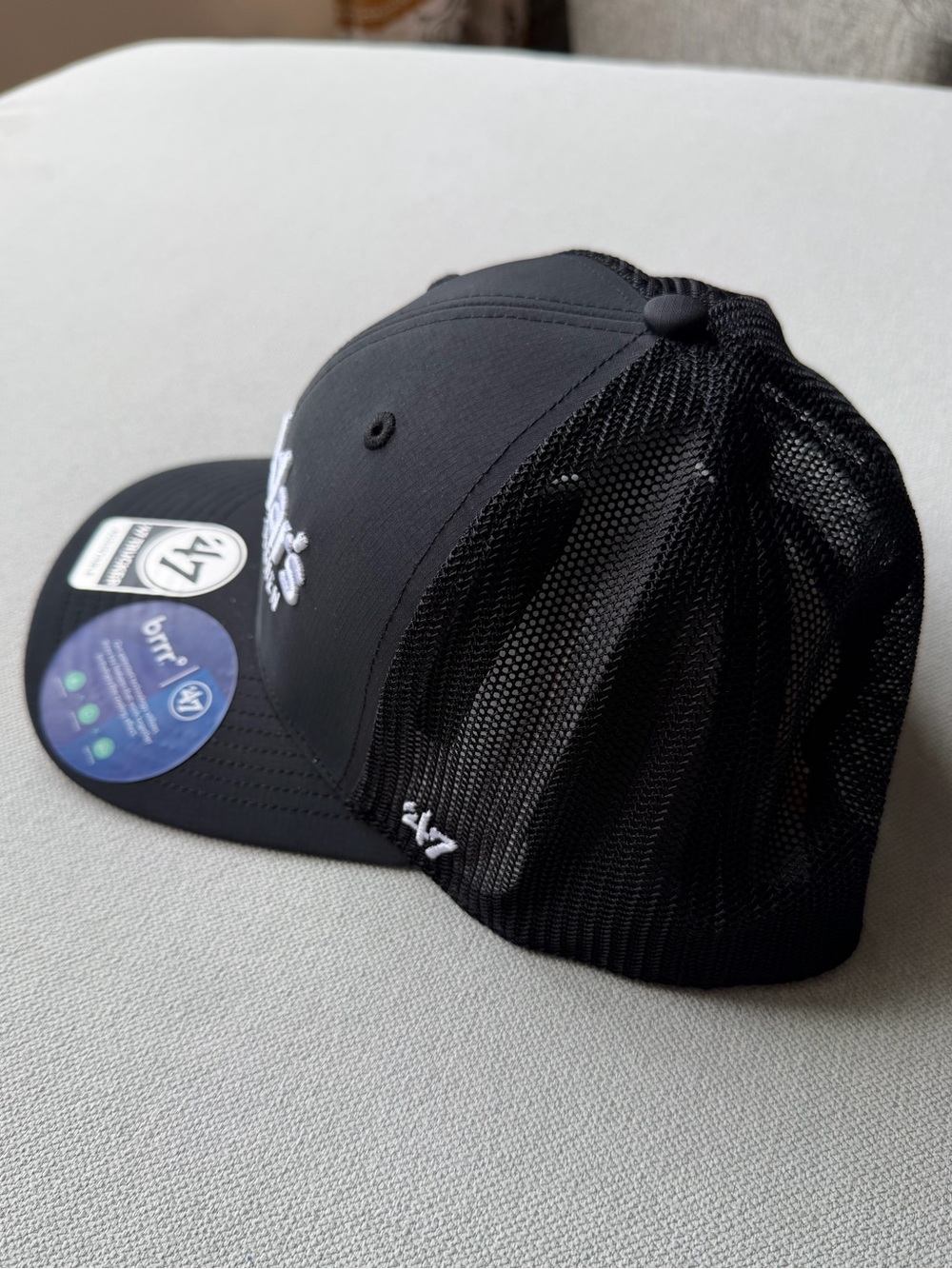 Black Kyle Busch #8 Cheddar's Scratch Kitchen NASCAR Racing ‘47 Trucker Hat - Picture 3 of 5